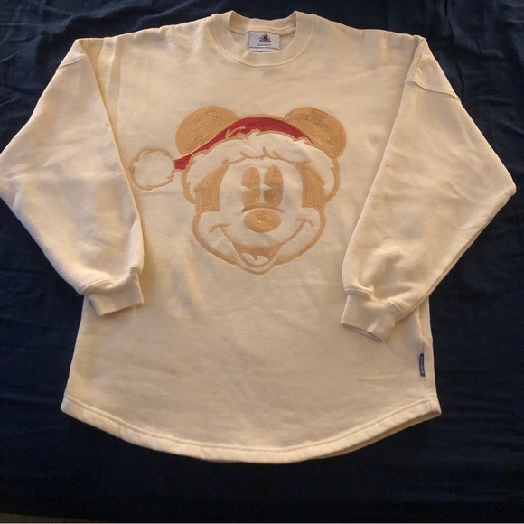 Disney Tops - Disney World Santa Mickey Holiday Spirit Jersey Sequined - XS